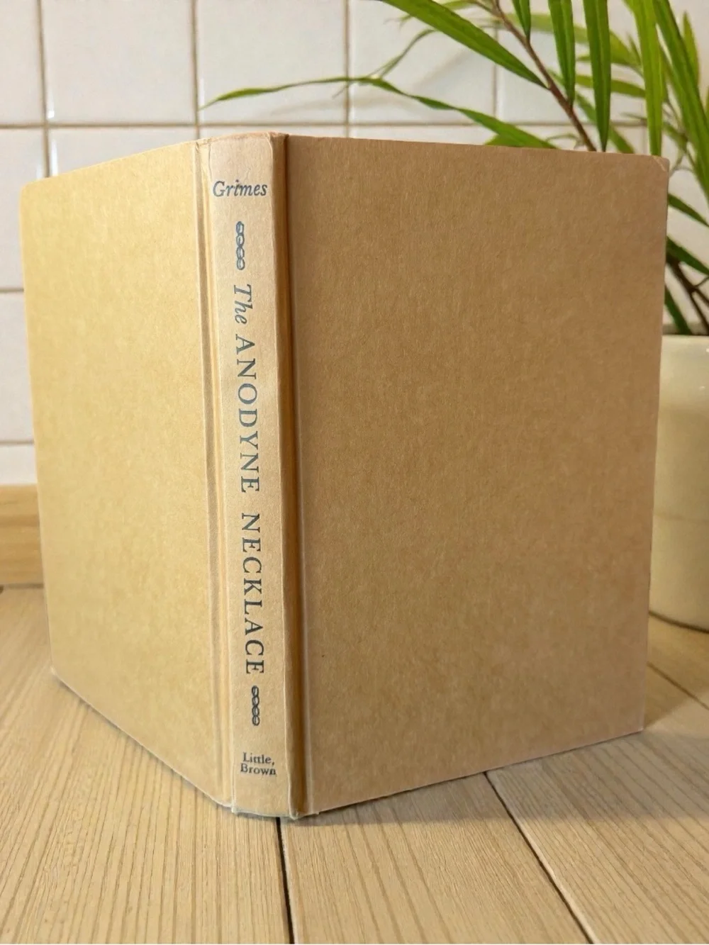 Vintage 1983 The Anodyne Necklace Martha Grimes Hardcover Richard Jury Mystery